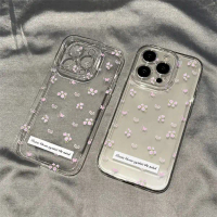 Aesthetic Bunga Pola Case Untuk Infinix Smart 20 Note 60 Pro Camon 50 Pro Tecno Spark GO2 GO3 20 NFC