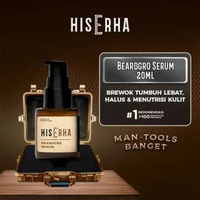 WHS - Near EXP - HisErha Beardgro Serum 20ml - Serum Penumbuh Brewok