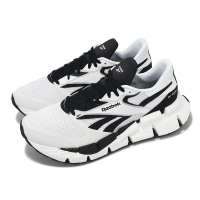 【REEBOK】慢跑鞋 Floatzig 1 男鞋 白 黑 透氣 支撐 緩衝 運動鞋(100206595)