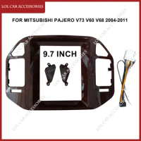 9 Inch For Mitsubishi Pajero V73 V60 V68 2004-2011 Car Radio Stereo GPS MP5 Android Player 2 Din Head Unit Fascia Panel Frame