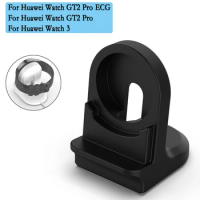 Applicable to Huawei Watch 3/GT2 Pro/GT2 Pro ECG Universal Silicone Smart Watch Charging Stand Adapte Bracket Base