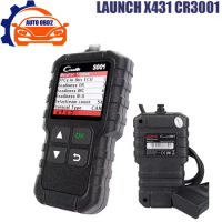 Launch X431 CR3001 Support Full OBDII/EOBD Function Ode Reader Scanner Check Engine Free Update Diagnostic Tool Pk ELM327 CR319