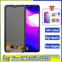 LCD 6.57" Original For Xiaomi Mi 10 Lite 5G M2002J9G M2002J9S Display Touch Screen Mi10lite LCD Replacement Digitizer Assembly