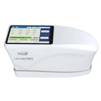 Linshang LS176B Colorimeter Colour Spectrophotometer with Pantone NCS RAL Color Cards Spectral Reflectance Curve