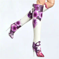 FR Doll Shoes Sexy Knee Boots fit Jason Wu Fashion Royalty FR2 FR3.0 FR6.0 MUSES 1/6 Poppy Parker Sherry Store 7-FR2