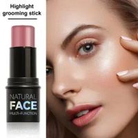 Effortless Finish Contour Stick Waterproof 3d Face Contour Makeup Stick All-in-one Highlighter for Long-lasting for Fashionable