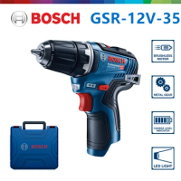 Bosch Electric Drill GSR 12V-35 Original Rechargeable Cordless Multi-function Household Screwdriver Driver Battery Not Include