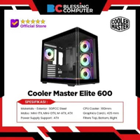 Casing Cooler Master Elite 600 BLACK