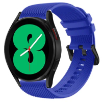 compitable For Samsung Galaxy Watch4 / Watch4 Classic Quick Release Support AccessoriesTwill Silicone Replacement Strap