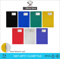Map Jepit EAGLE Files F4 Clip File Map Snelhecter Isi 3 Pcs