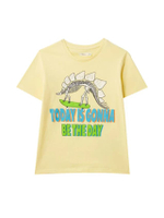 เสื้อยืดเด็กผู้ชาย Dino Skateboard