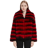 Especially Women for Winter Clothes Women Women's Winter Fur Coat Coats Real Female Rabbit Fur Coat Jackets 2024 Cold Woman