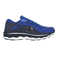 MIZUNO WAVE SKY 7 男慢跑鞋-慢跑 訓練 深藍灰靛藍