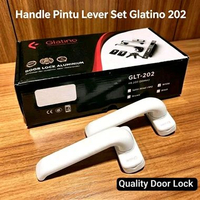Handle Pintu Lever Set A31 Glatino 202 GLT 202 HITAM