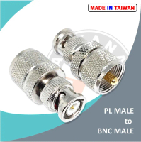 KONEKTOR PL MALE to BNC MALE