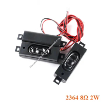 2364 2W 8 ohm Cavity Speaker Sound Passive Dual Vibration Membrane Audio Loudspeaker Box with 2P/4P 2.0 Plug
