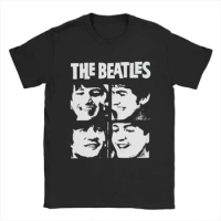 The Beatle T-Shirts for Men Creative 100% Cotton Tee Shirt Crew Neck Short Sleeve T Shirts Original Clothing