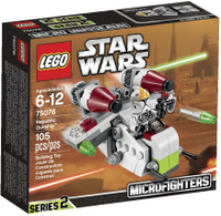 【折300+10%回饋】LEGO 樂高 拼插類玩具 Star Wars星球大戰系列 共和國炮艇 75076