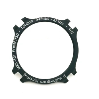 Cnc Aluminum Alloy for Cannondale Hollowgram Spider Lockring KP021/, SuperSix Evo 2 - Bicycle Accessories