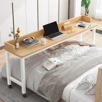 床上電腦桌可移動家用書桌筆記本臺式書桌寫字臺床邊桌跨床小桌子