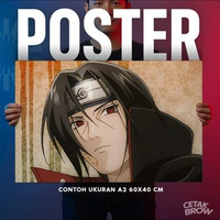 Poster Naruto Akatsuki Members Cloud Group Hiasan Dinding Kamar Kolektor Dekorasi Studio Kreatif Art