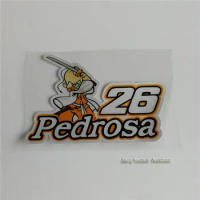 Dani Pedrosa 26 Motorcycle Stickers Ninja Japan Vinyl Decals Motocross Road Racing Sticker Car Styling Reflective For Bike Lap