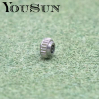 Watch Accessories All Steel Head Adjustment Time 5.2MM 2.0MM Button For Omega Butterfly Fly Parts Tools