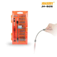 JAKEMY JM-8126 58 in 1 Professional kit Multifunctional precision Repair tool CR-V Household Electronics DIY Screwdriver Set