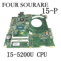 For HP Pavilion 15-P Laptop Motherboard I5-5200U CPU with Graphic card 782938-501 782938-001 DAY11AMB6E0 Mainboard