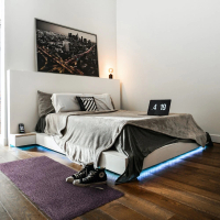 【山德力】ESPRIT手工羊毛地毯-長毛深紫 70X140CM(客廳 書房 腳踏墊 床邊毯 溫暖)