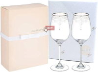 日本JILL STUART 水晶紅酒杯 340cc 結婚禮物 生日禮物 新居入伙