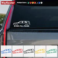 Reflective Car Window Sticker Body Bumper Door Fender Trunk Creative Graphics Vinyl Decal For Cadillac Escalade Accessories