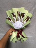 BUKET SNACK UNTUK KADO ULTAH, WISUDA, SOUVENIR DAN LAINNYA. - BUKET SNACK 3,5,7,9 DAN 15 PCS - SNACK