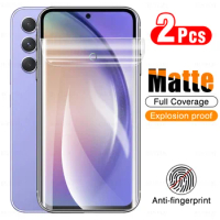 2pcs Matte Hydrogel Film Not Glass For Samsung Galaxy A54 A34 5G A14 4G Samsang Galax A 54 34 14 SamsungA54 54A Screen Protector