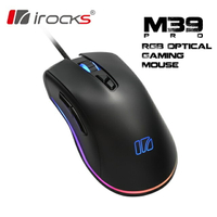 【hd數位3c】irocks M39 PRO RGB光學遊戲滑鼠/有線/16000dpi/Zippy微動開關/Rgb【下標前請先詢問 有無庫存】