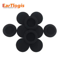 EarTlogis Sponge Replacement Ear Pads for Logitech H540 H-540 Headset Parts Foam Cover Earbud Tip Pillow