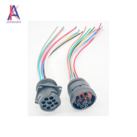 Deutsch Auto Connector Wiring Harness HD16-9-1939P HD16-9-1939S Diagnostic Cable Circular 9pin Plug for Track J1939