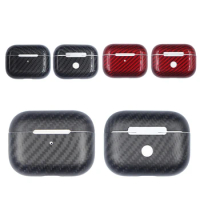 Real Real Carbon Fiber Case for Apple AirPods Pro 2 USBC Wireless Bluetooth Headphone Ultra-thin Cover for AirPods 3 Accessories