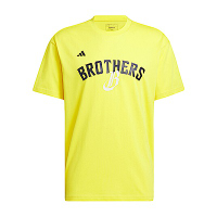 Adidas CTBC BROS BB T JL6221 男女 短袖 上衣 T恤 國際版 中信兄弟棒球隊 亮黃