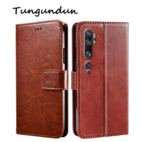 Case For Xiaomi Mi CC9 Pro Case Luxury PU Leather Flip Stand Magnetic Wallet Cover For Xiaomi Mi Note 10 Pro Case with Card Slot