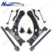 Front Control Arm Ball Joint Tie Rod Sway Bar End Link Suspension Kit for Toyota Corolla (_E12_) 2003 2004 2005 2006 2007 2008