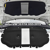 Car Hood Engine Sound Heat Insulation Pad Mat Soundproof Cover Insulation Pad for VW JETTA VS5 2019