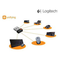 羅技 Unifying 接收器 無線 滑鼠 鍵盤 一對多 連線 2.4 GHz USB Logitech 軌跡球 電競