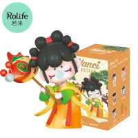 Robotime Rolife Nanci Year of the Golden Hairpin Blind Box Action Figures Doll Toys Surprise Box Lady Toys for Children Friends