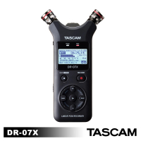 【TASCAM】DR-07X 攜帶型數位錄音機(公司貨)