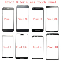 Front Outer Glass For Google Pixel XL Pixel 5 2 2XL Pixel 3 3XL 3A 3AXL Pixel 4 4XL Touch Panel Touchscreen Glass Lens