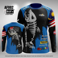 Edisi Baju Memancing, Baju-T, Nama Tersedia Boleh Disesuaikan, Logo Pasukan Sendiri, Af002, Sesuai u