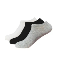 100pairs/lot Women Men Socks Breathable Sports Socks Solid Color Boat Socks Comfortable Cotton Ankle Socks