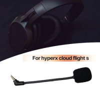 Quality 3.5mm Boom Mic for Cloud Flight S Headphone Achieve Clear Communication