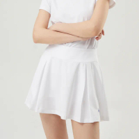 【LE COQ SPORTIF 公雞】運動基礎針織短裙 女款-2色-LKT82553